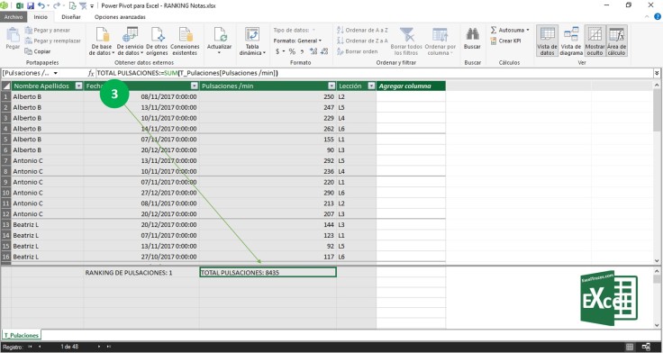 Rankx Puntuación Excel Ayuda